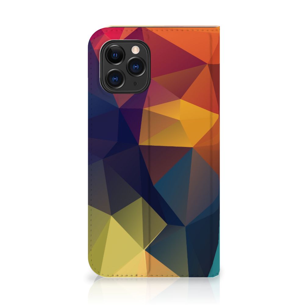 Apple iPhone 11 Pro Stand Case Polygon Color