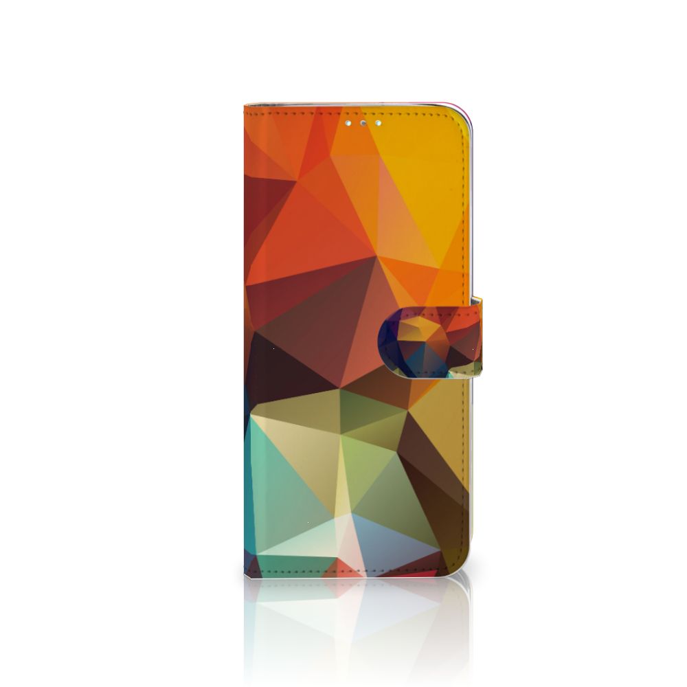 Samsung Galaxy A71 Book Case Polygon Color