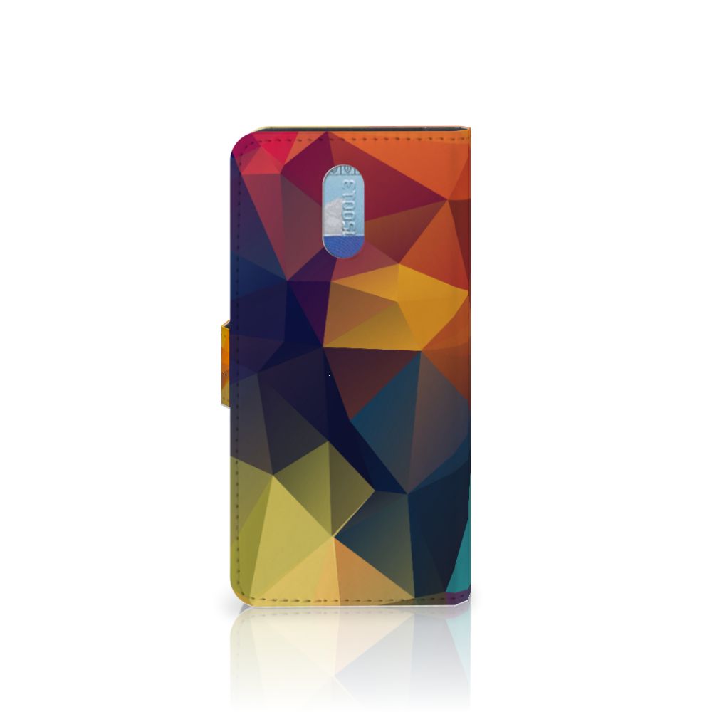 Nokia 2.3 Book Case Polygon Color