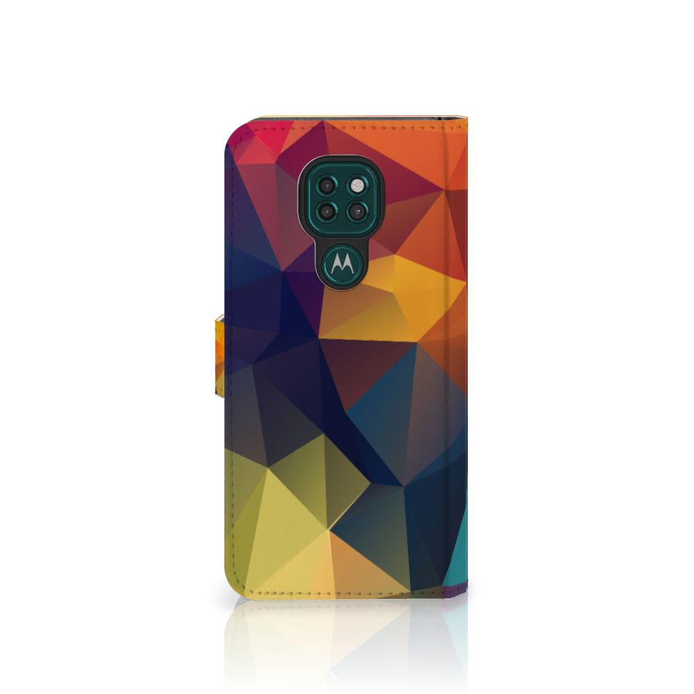 Motorola Moto G9 Play | E7 Plus Book Case Polygon Color