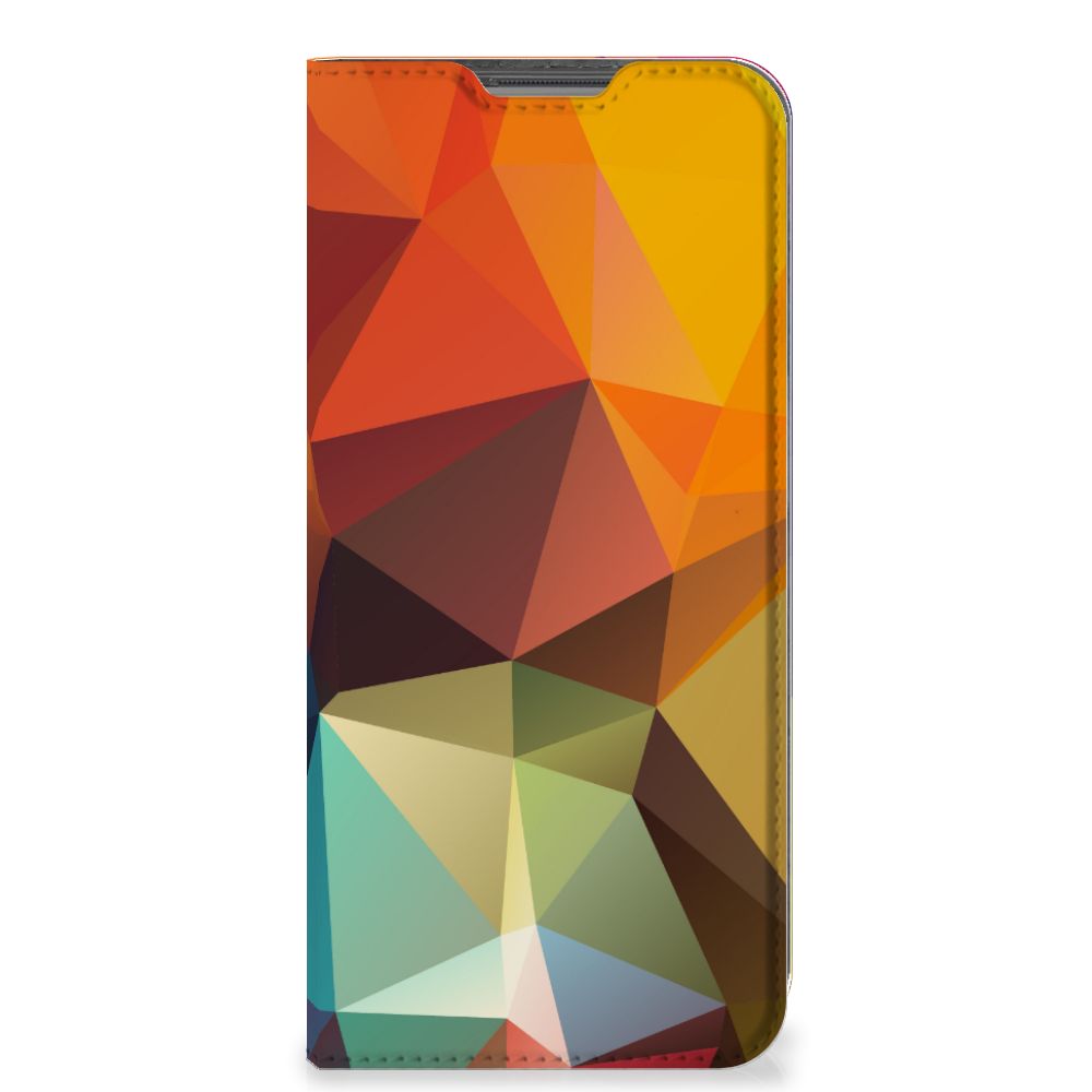 OPPO A96 | A76 Stand Case Polygon Color