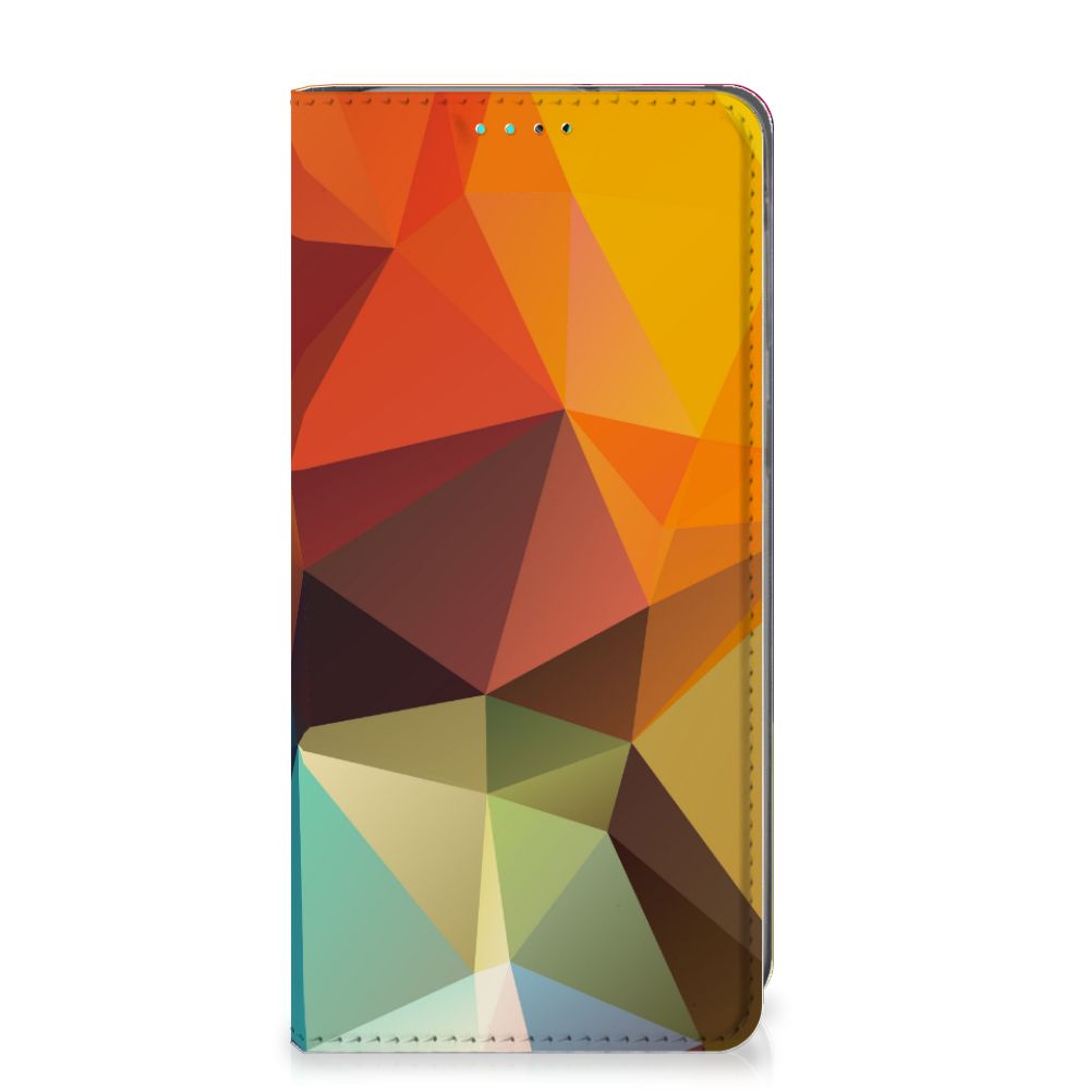 Samsung Galaxy A40 Stand Case Polygon Color