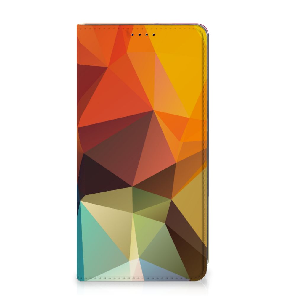 Samsung Galaxy A50 Stand Case Polygon Color