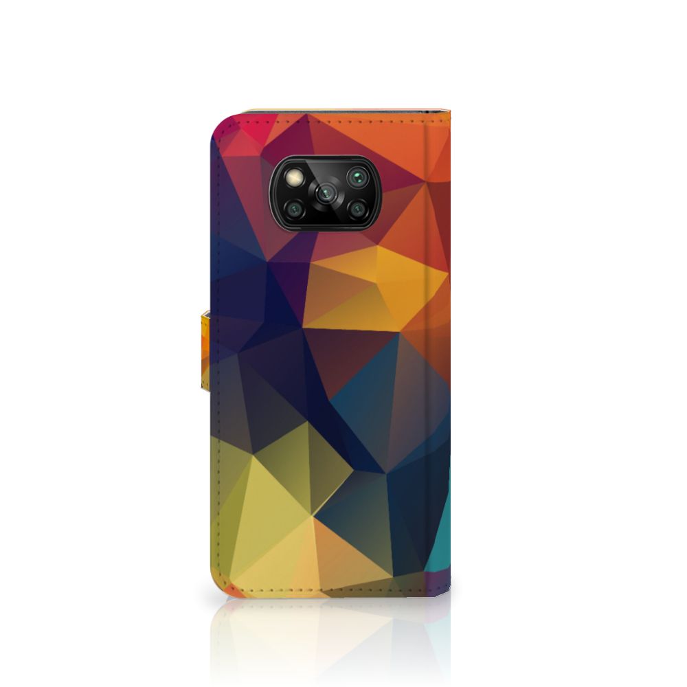Xiaomi Poco X3 | Poco X3 Pro Book Case Polygon Color