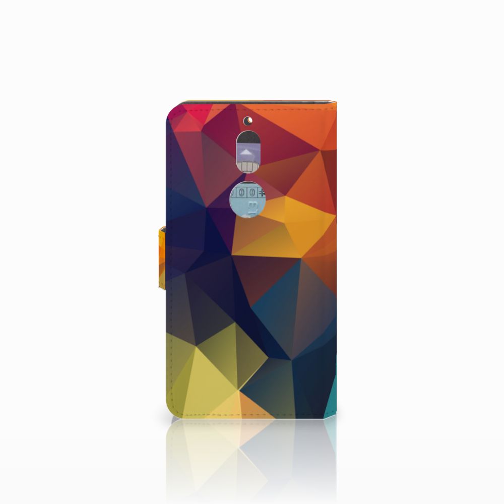 Nokia 7 Book Case Polygon Color