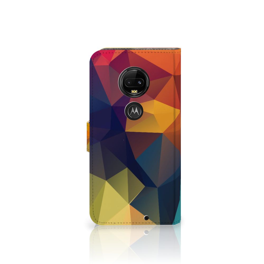 Motorola Moto G7 | G7 Plus Book Case Polygon Color