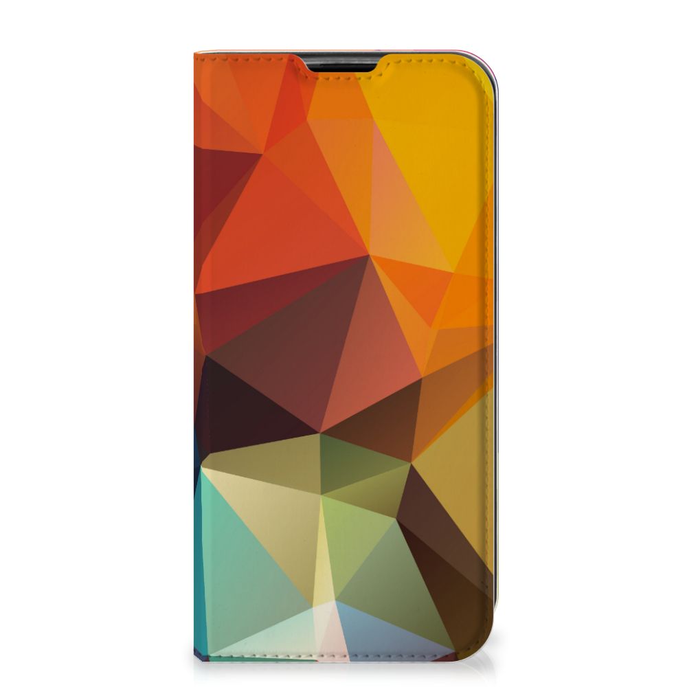 Huawei P40 Lite Stand Case Polygon Color