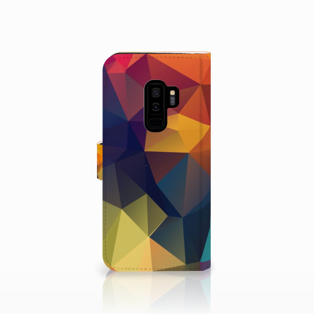Samsung Galaxy S9 Plus Book Case Polygon Color