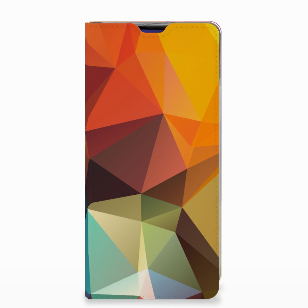 Samsung Galaxy S10 Plus Stand Case Polygon Color