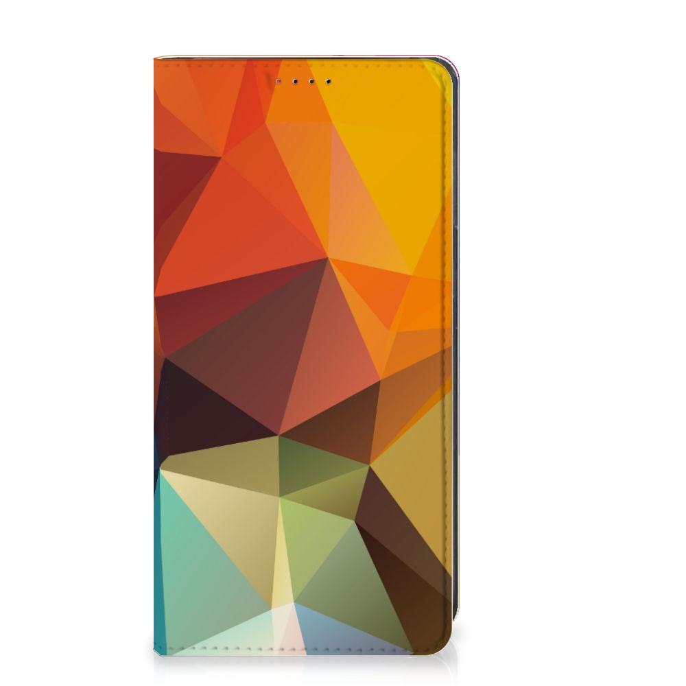 Samsung Galaxy A10 Stand Case Polygon Color