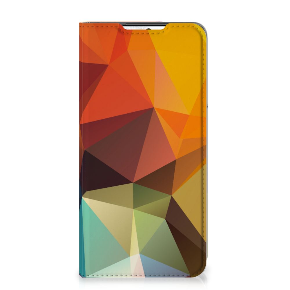 Samsung Galaxy S21 FE Stand Case Polygon Color