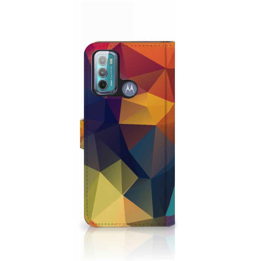 Motorola Moto G60 Book Case Polygon Color