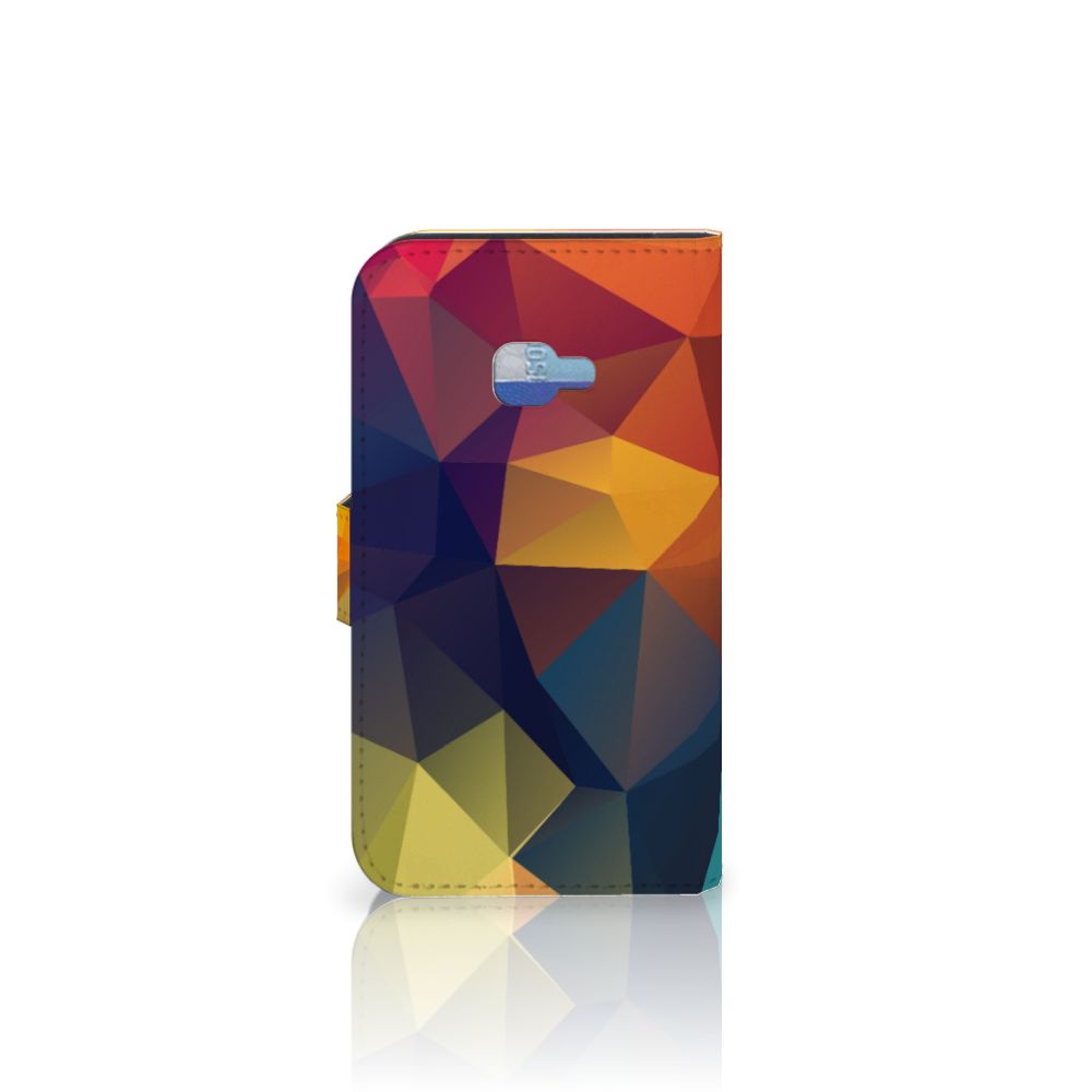 Samsung Galaxy Xcover 4 | Xcover 4s Book Case Polygon Color