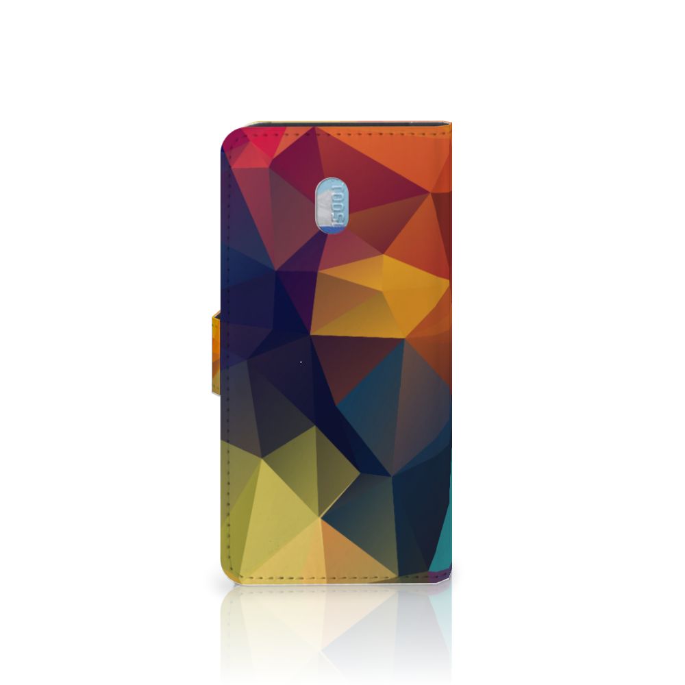 Xiaomi Redmi 8A Book Case Polygon Color