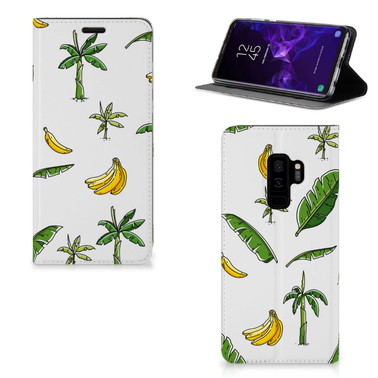 Samsung Galaxy S9 Plus Standcase Hoesje Design Banana Tree