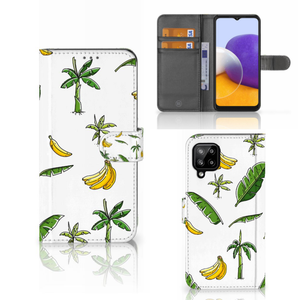 Samsung Galaxy A22 4G | M22 Hoesje Banana Tree