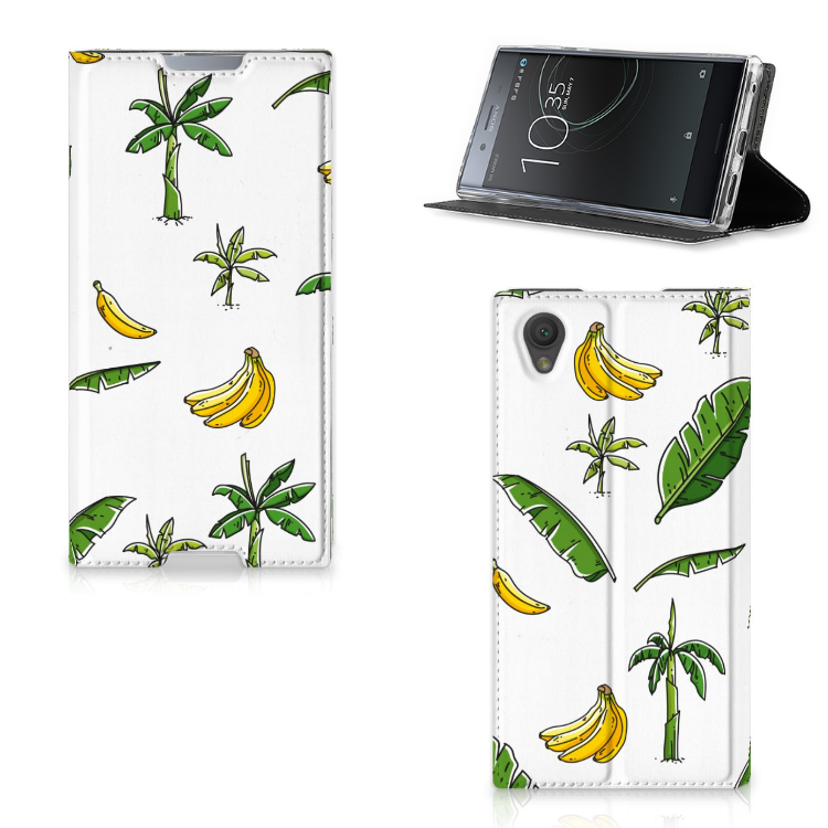 Sony Xperia L1 Standcase Hoesje Design Banana Tree