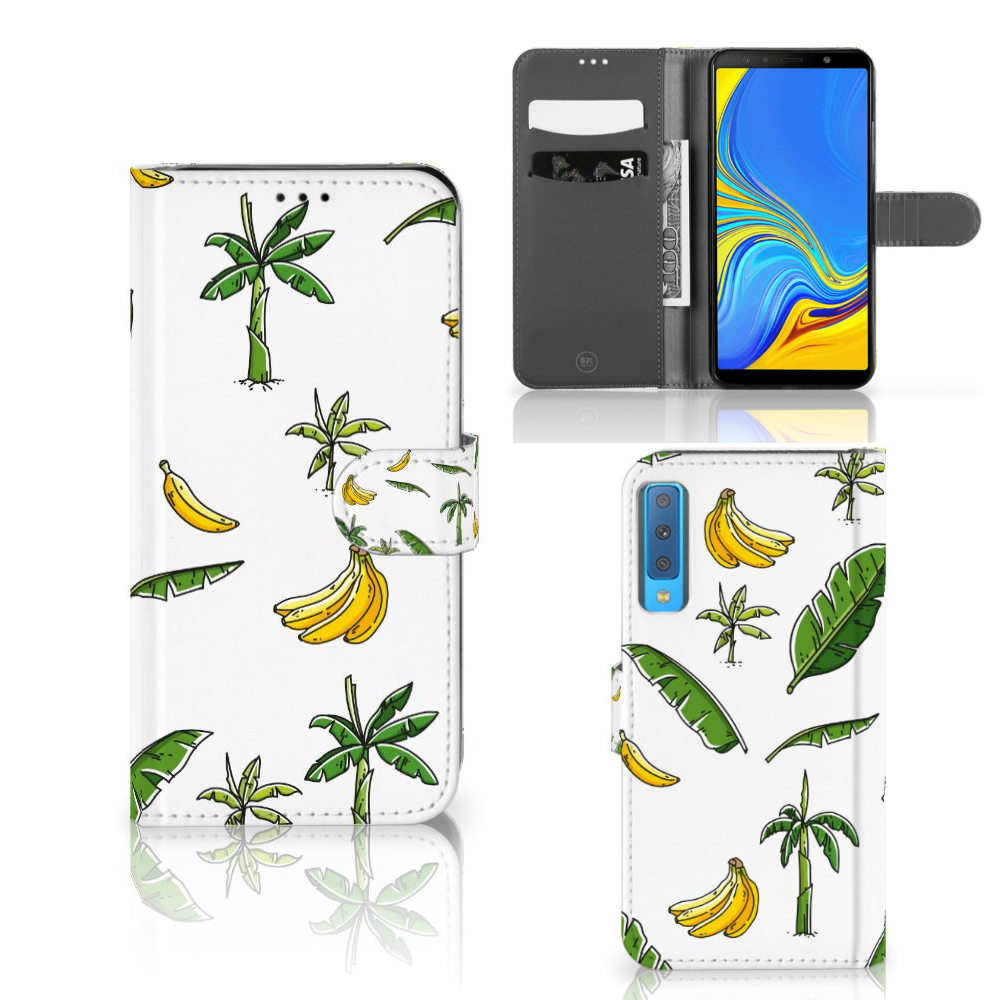Samsung Galaxy A7 (2018) Hoesje Banana Tree