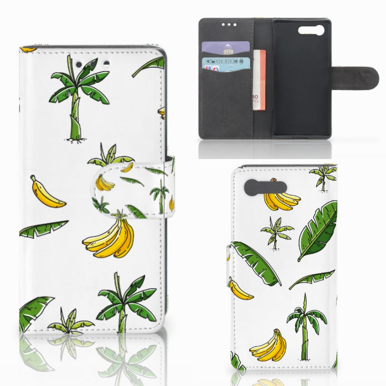 Sony Xperia X Compact Hoesje Banana Tree