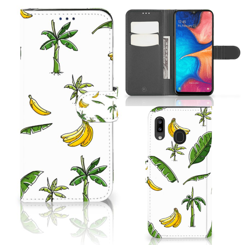 Samsung Galaxy A30 Hoesje Banana Tree