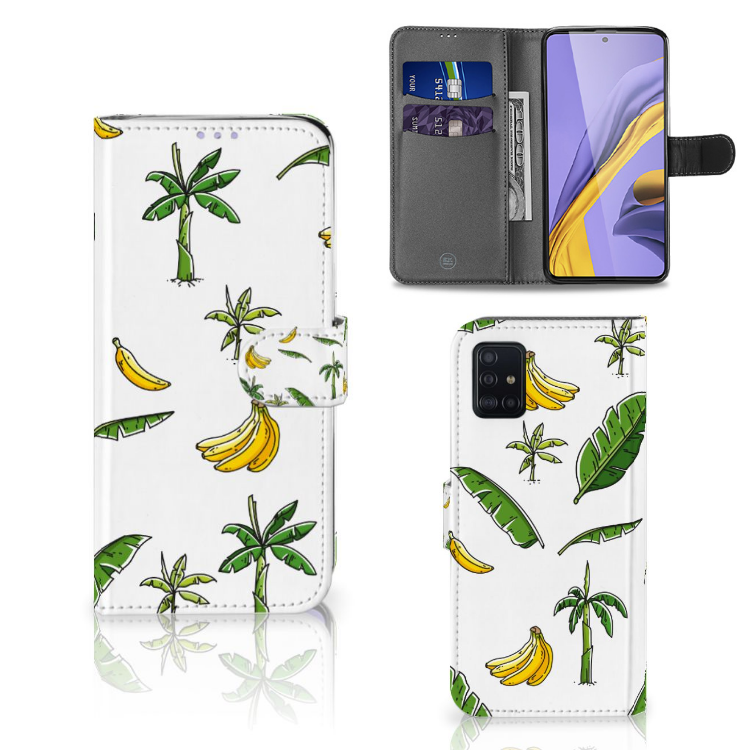 Samsung Galaxy A51 Hoesje Banana Tree