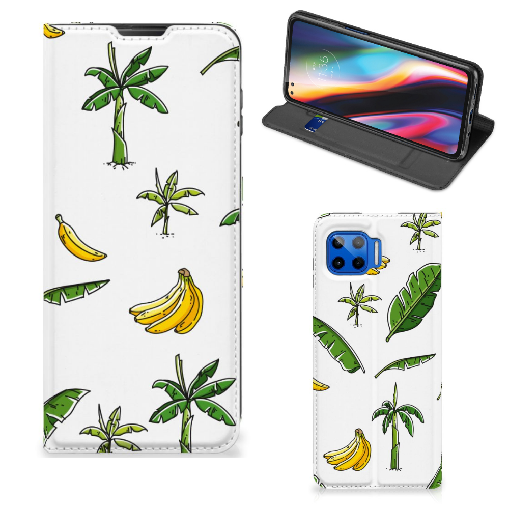 Motorola Moto G 5G Plus Smart Cover Banana Tree