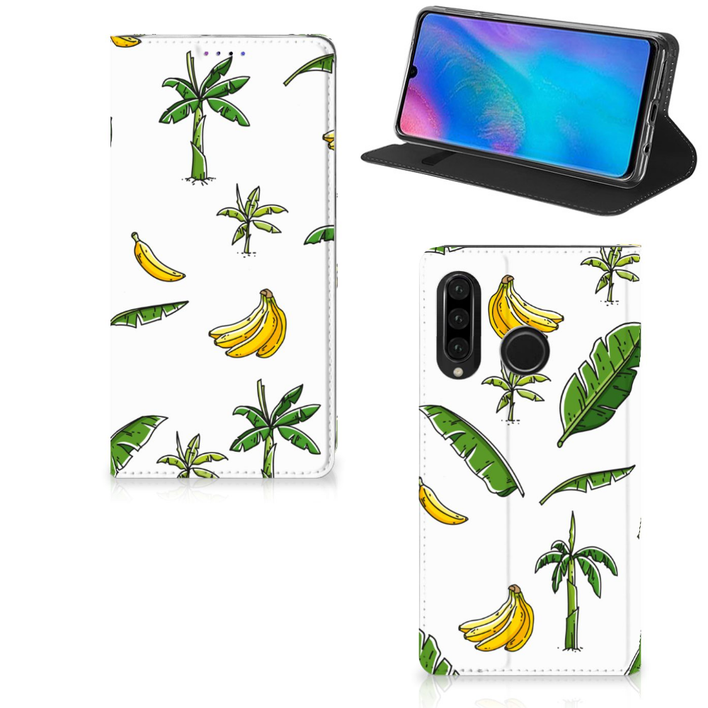 Huawei P30 Lite New Edition Smart Cover Banana Tree