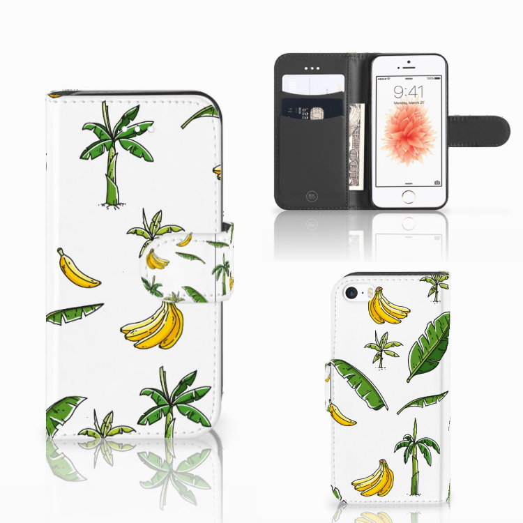 Apple iPhone 5 | 5s | SE Hoesje Banana Tree