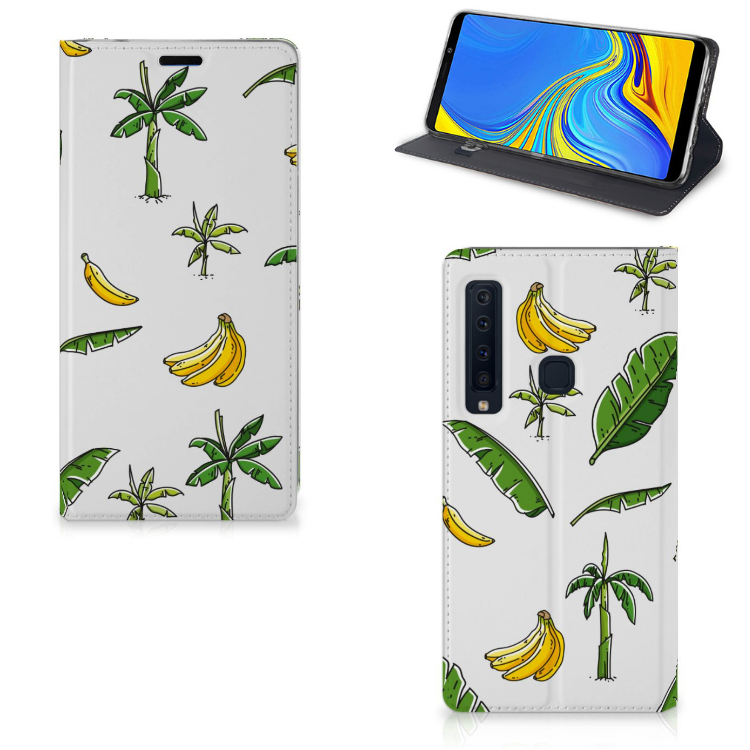 Samsung Galaxy A9 (2018) Standcase Hoesje Design Banana Tree