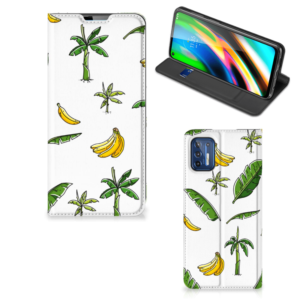 Motorola Moto G9 Plus Smart Cover Banana Tree