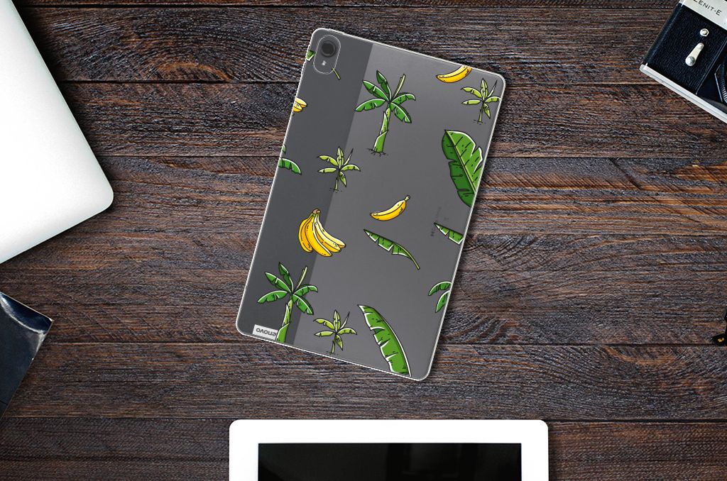 Lenovo Tab P11 | P11 Plus Siliconen Hoesje Banana Tree