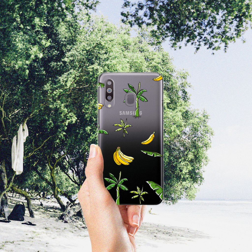 Samsung Galaxy M30 TPU Case Banana Tree