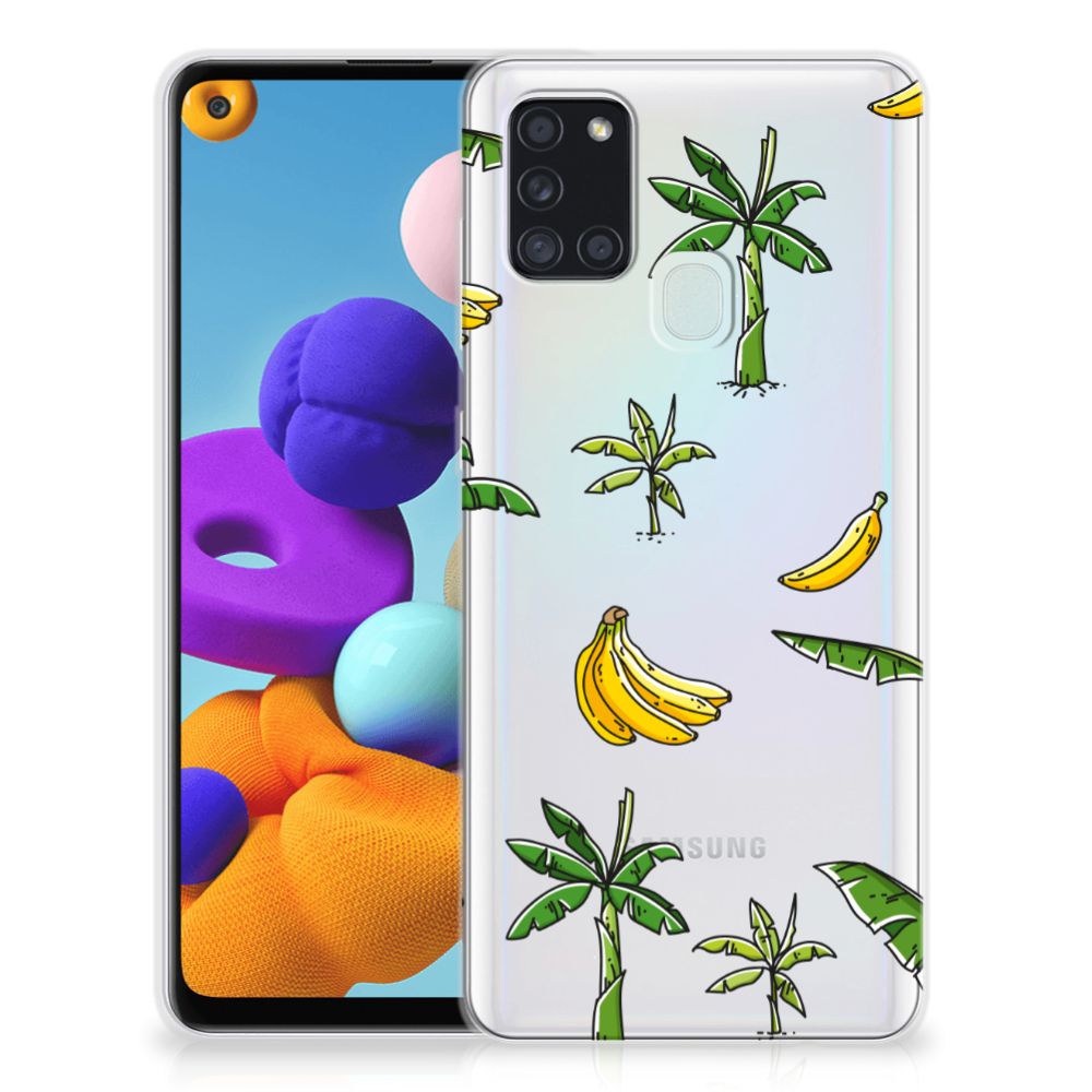 Samsung Galaxy A21s TPU Case Banana Tree