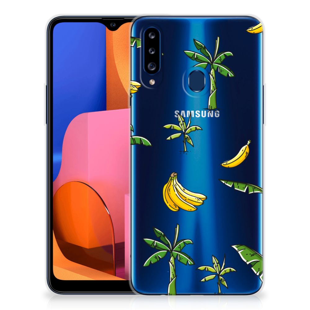 Samsung Galaxy A20s TPU Case Banana Tree