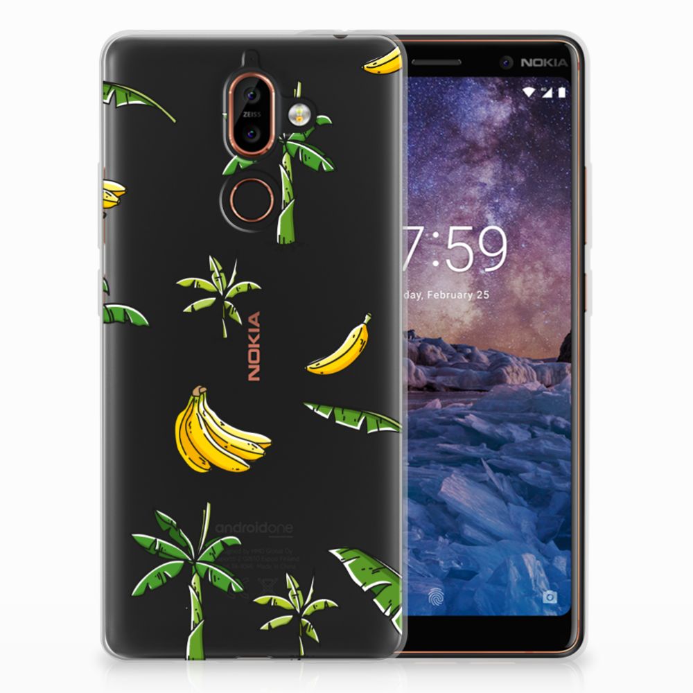 Nokia 7 Plus TPU Case Banana Tree