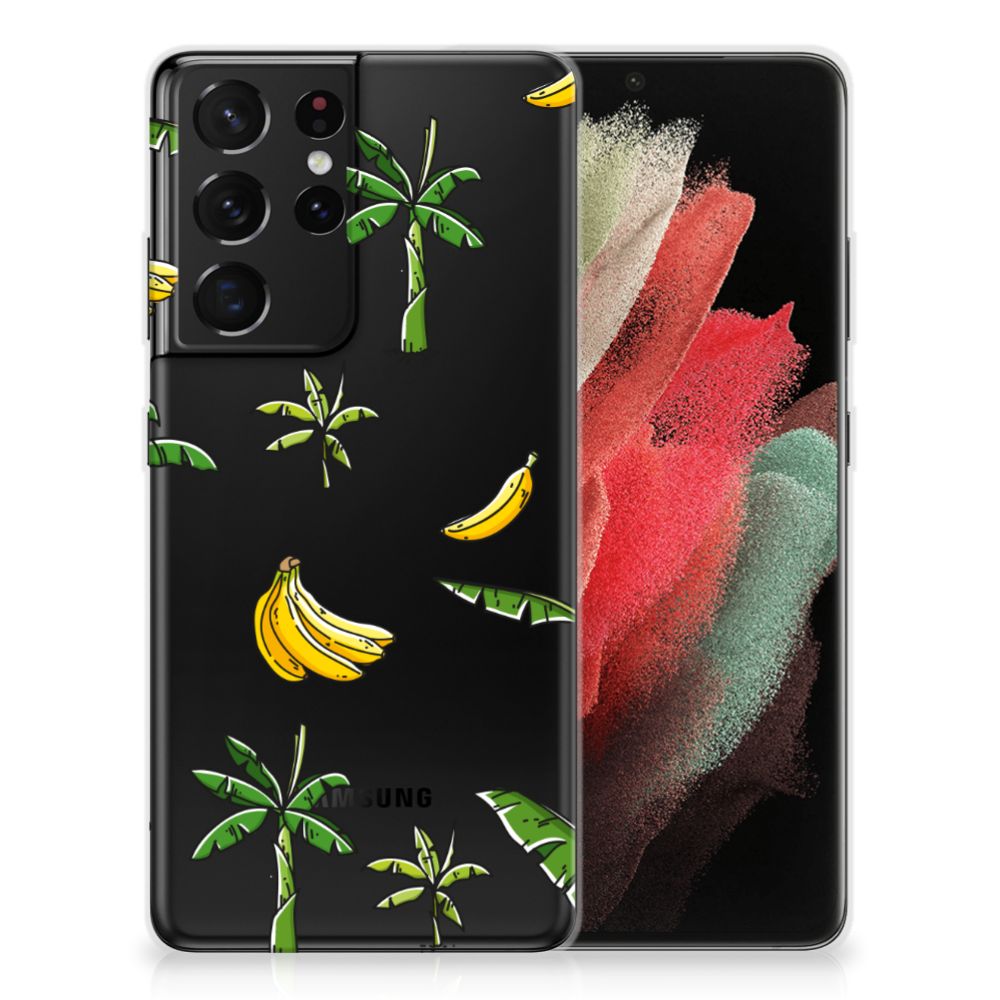 Samsung Galaxy S21 Ultra TPU Case Banana Tree