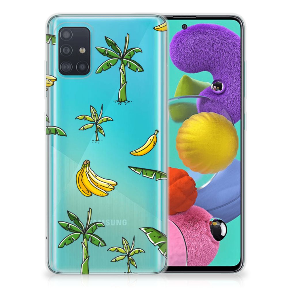 Samsung Galaxy A51 TPU Case Banana Tree