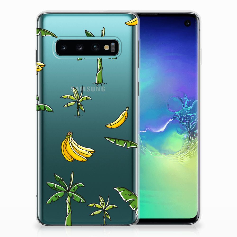 Samsung Galaxy S10 TPU Case Banana Tree