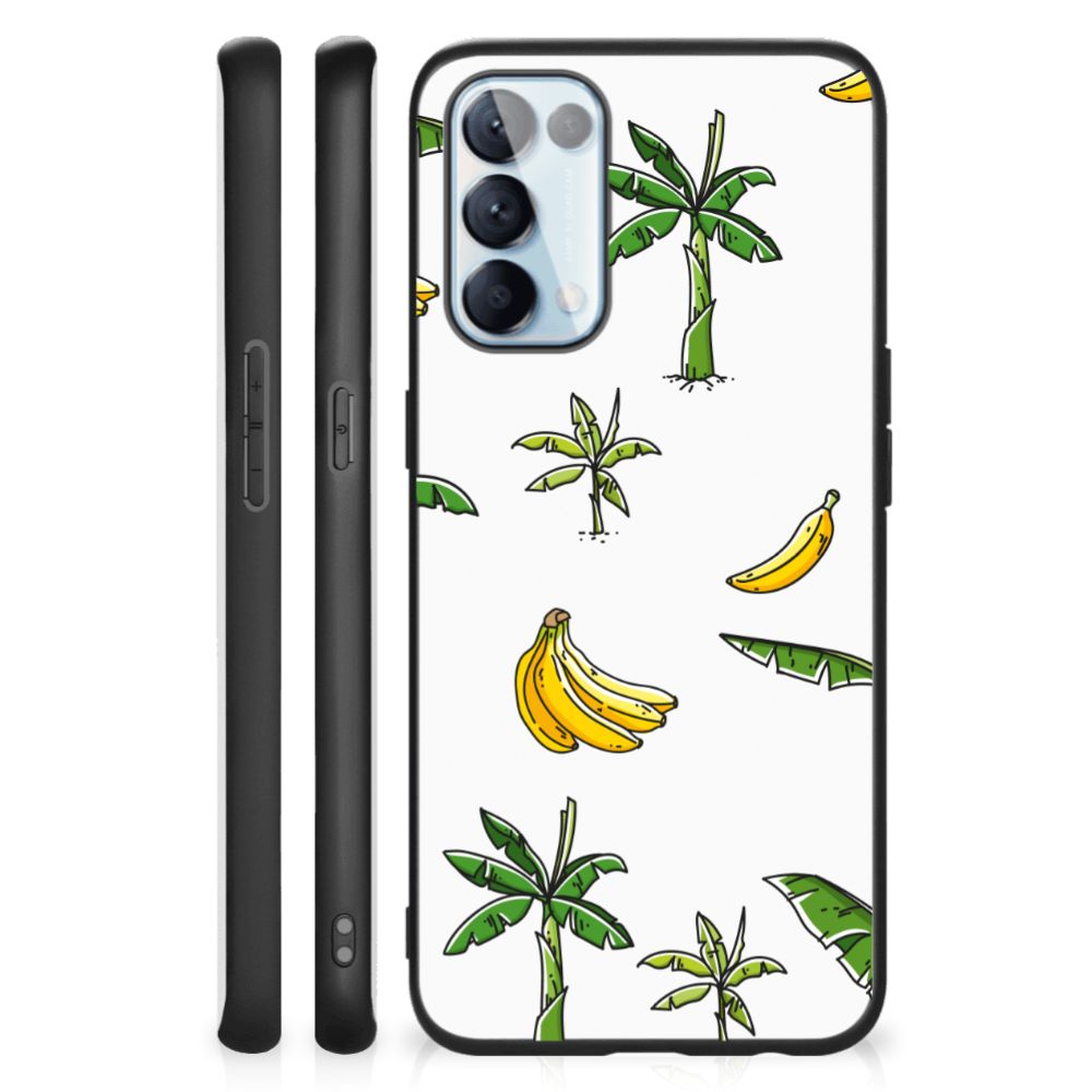 OPPO Reno5 5G | Find X3 Lite Bloemen Hoesje Banana Tree