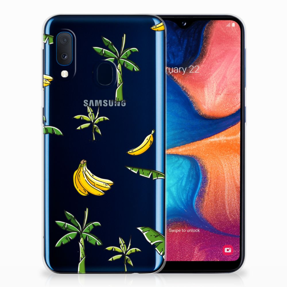 Samsung Galaxy A20e TPU Case Banana Tree
