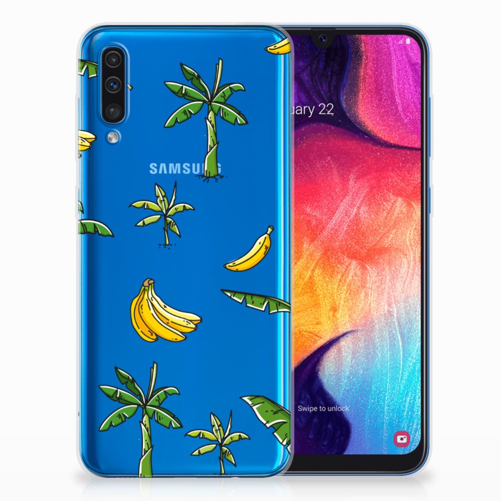 Samsung Galaxy A50 TPU Case Banana Tree