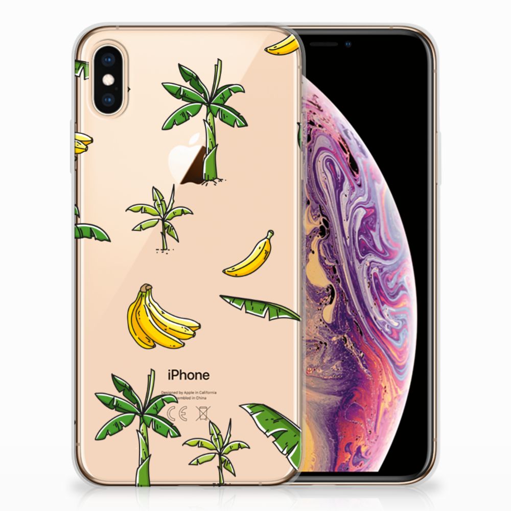 Apple iPhone Xs Max TPU Case Banana Tree