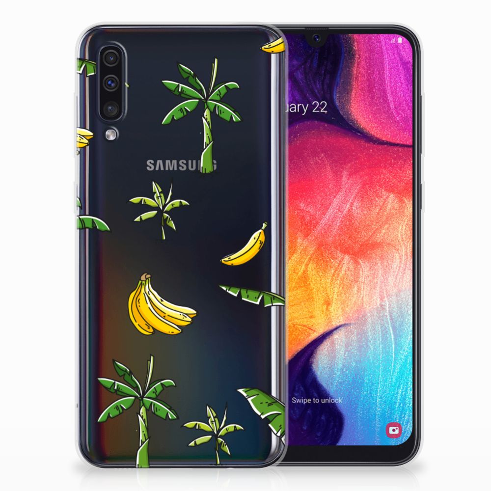 Samsung Galaxy A50 TPU Case Banana Tree