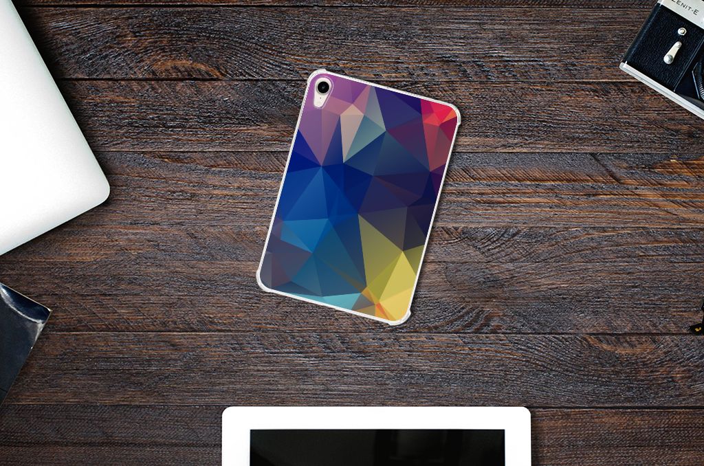 Apple iPad mini 6 (2021) Back Cover Polygon Dark
