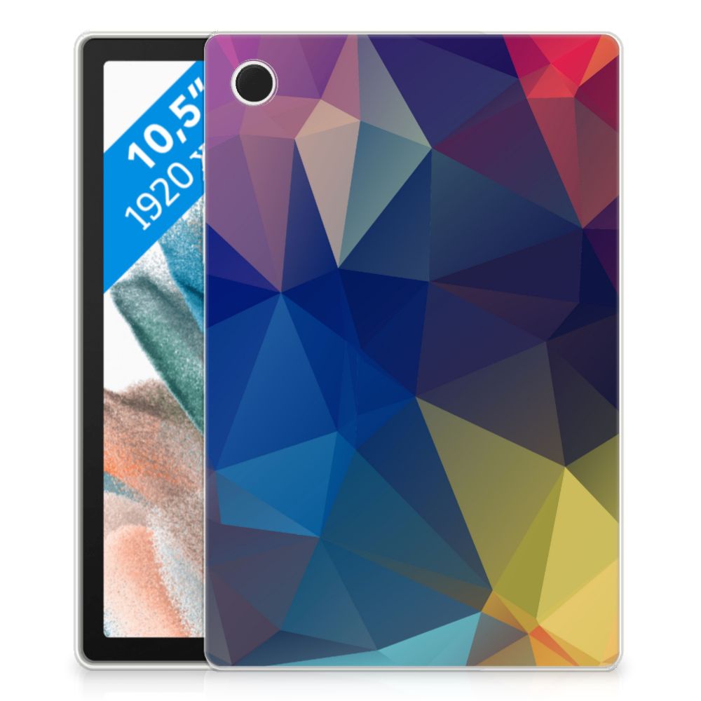 Samsung Galaxy Tab A8 2021/2022 Back Cover Polygon Dark
