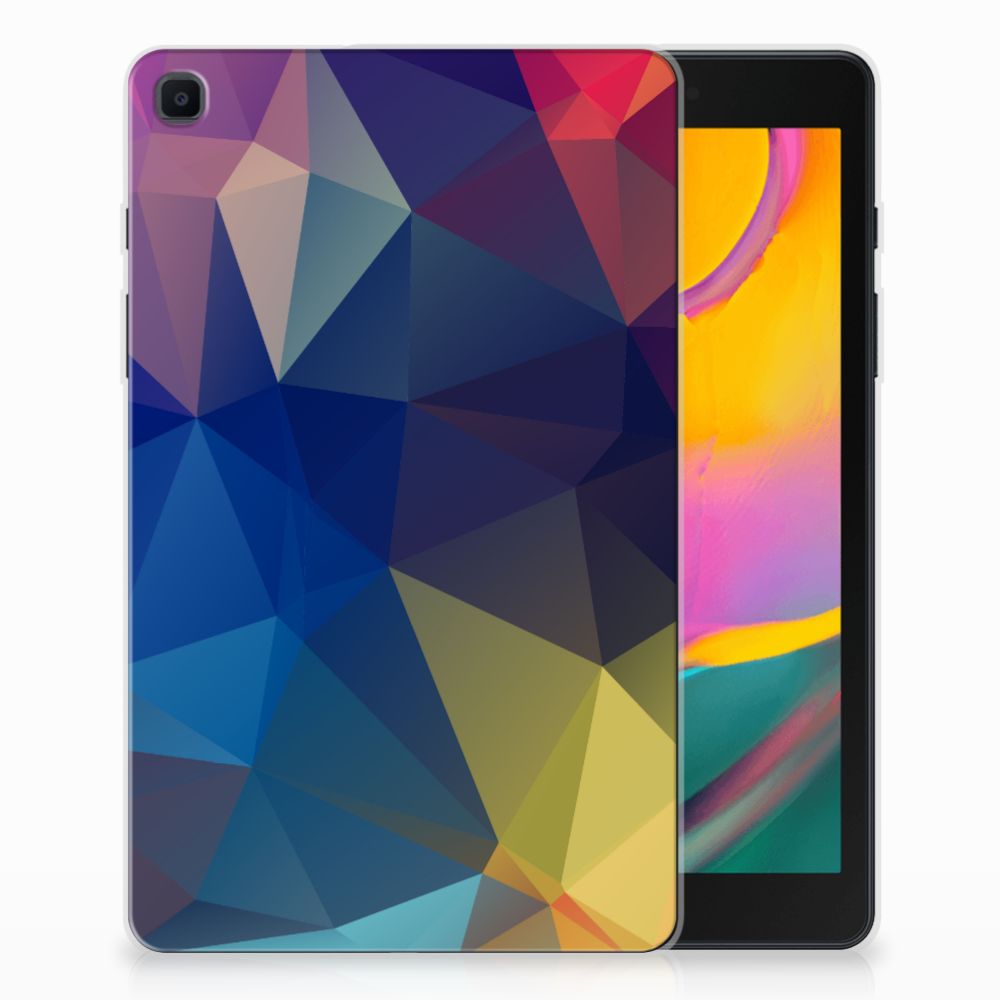 Samsung Galaxy Tab A 8.0 (2019) Back Cover Polygon Dark