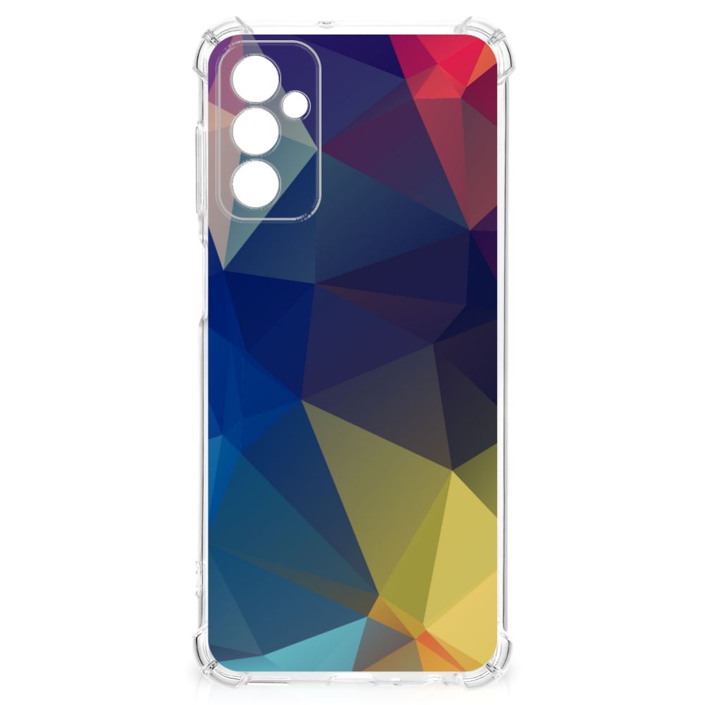 Samsung Galaxy M13 4G | M23 Shockproof Case Polygon Dark