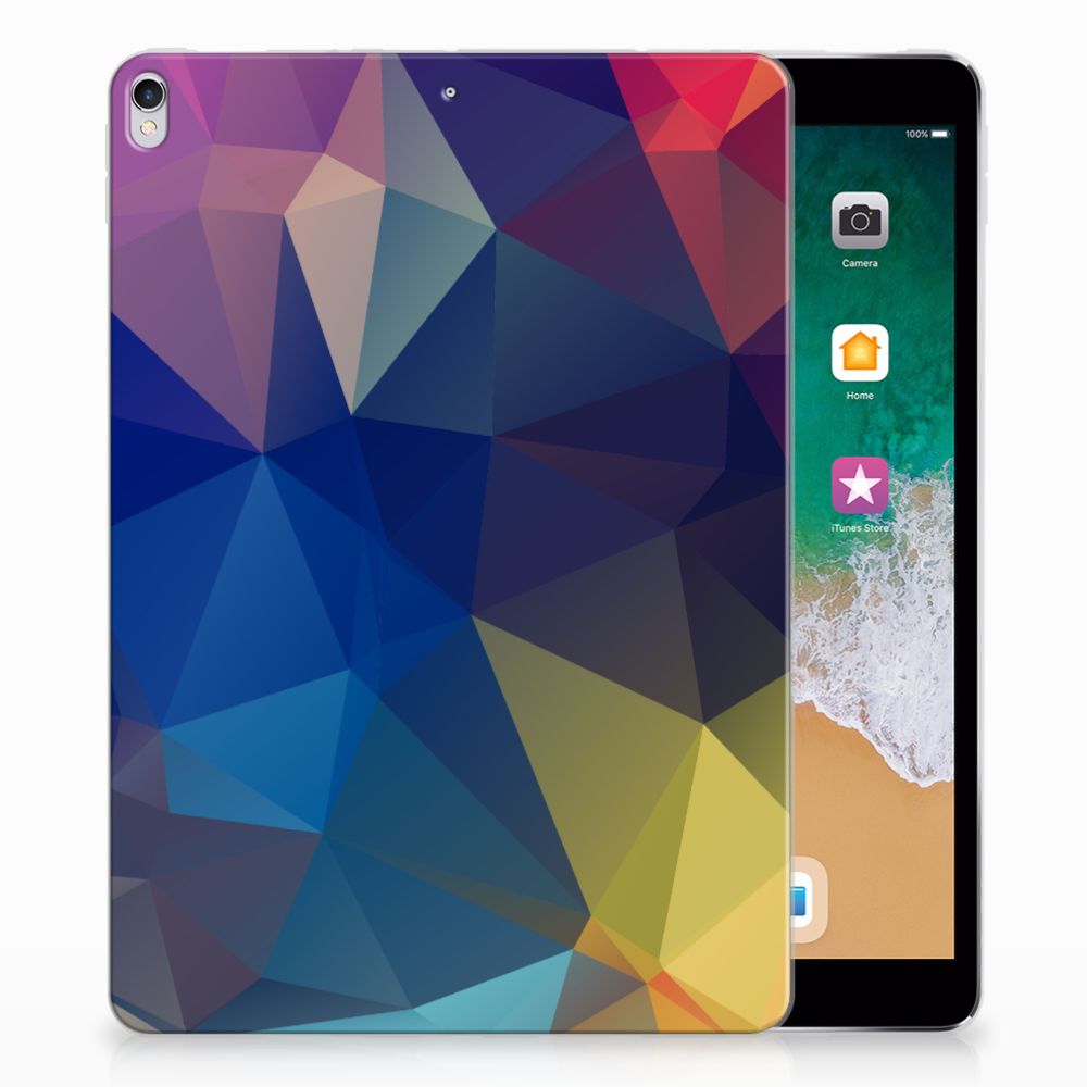Apple iPad Pro 10.5 Back Cover Polygon Dark
