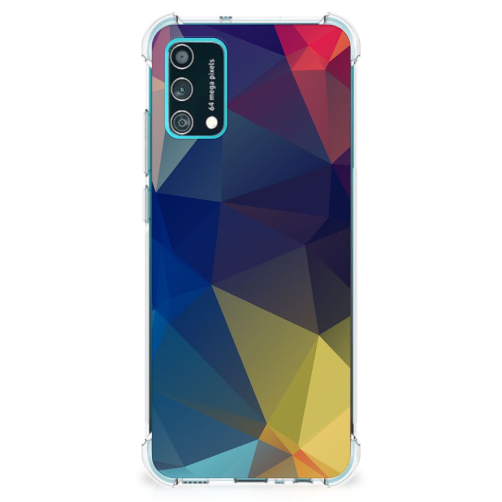 Samsung Galaxy M02s | A02s Shockproof Case Polygon Dark