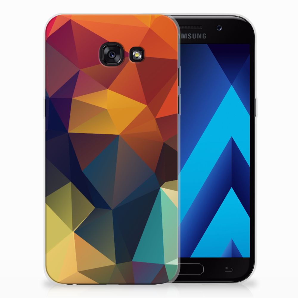 Samsung Galaxy A5 2017 TPU Hoesje Polygon Color